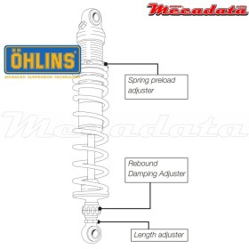 Amortisseur Ohlins ~ HO 011 (S36DR1L) 