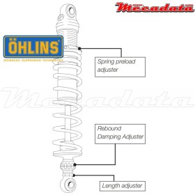 Amortisseur Ohlins ~ HO 010 (S36DR1L) 