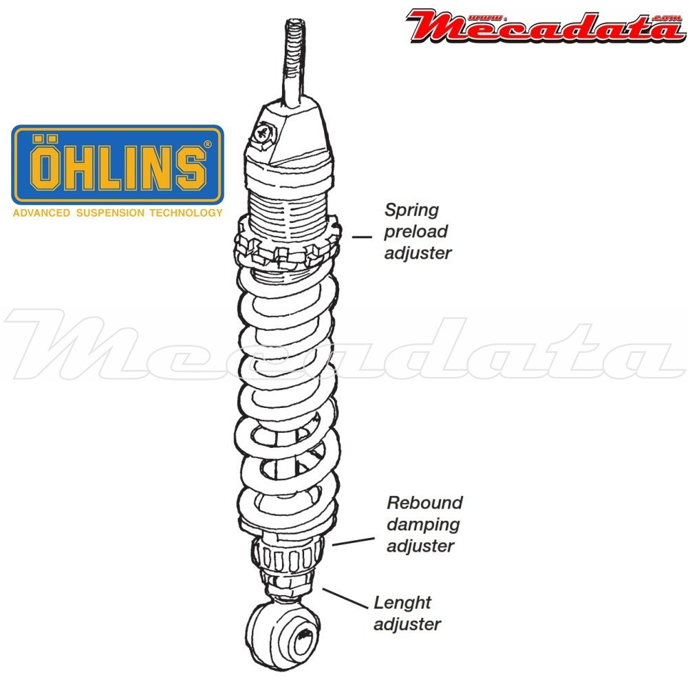 Amortisseur Ohlins ~ BM 050 (S36DR1L) 