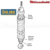 Amortisseur Ohlins ~ BM 050 (S36DR1L) 