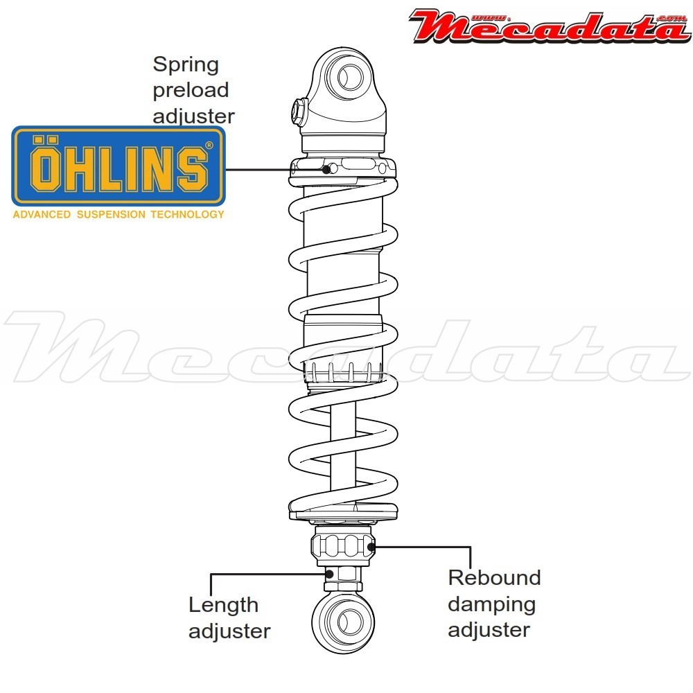 Amortisseur Ohlins ~ HD 774 (S36DR1L) 