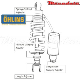 Amortisseur Ohlins ~ KA 840 (S36HR1C1L) 