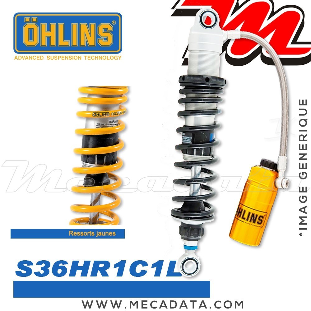 Amortisseur Ohlins ~ HO 418 (S36HR1C1L) 