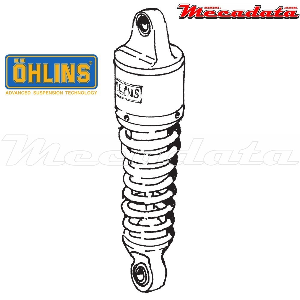 Amortisseur Ohlins ~ HO 923 (S36K) 