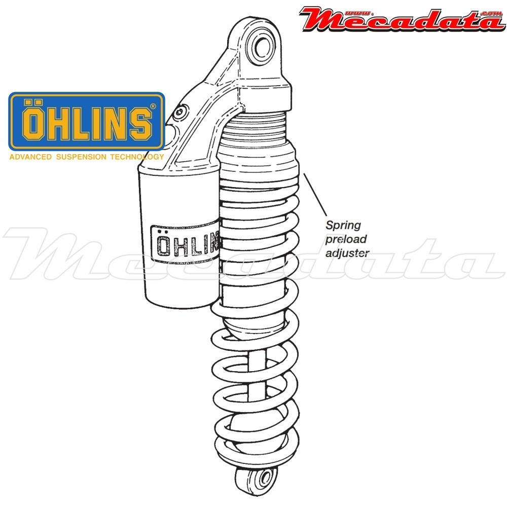 Amortisseur Ohlins ~ MG 1425 (S36P) 