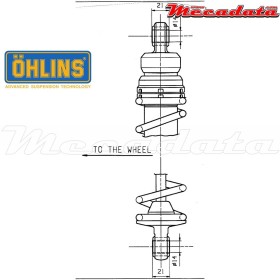 Amortisseur Ohlins ~ SU 206 (S36P) 