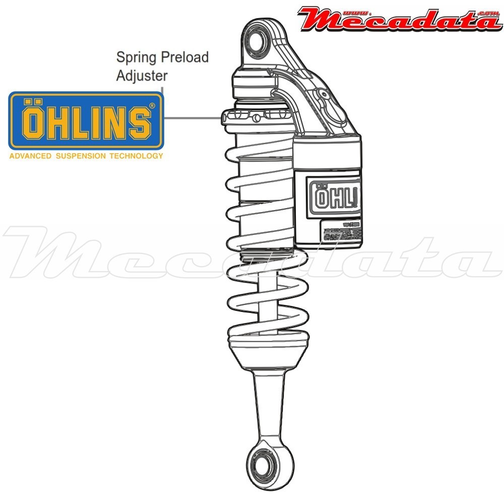 Amortisseur Ohlins ~ YA 443 (S36P) 