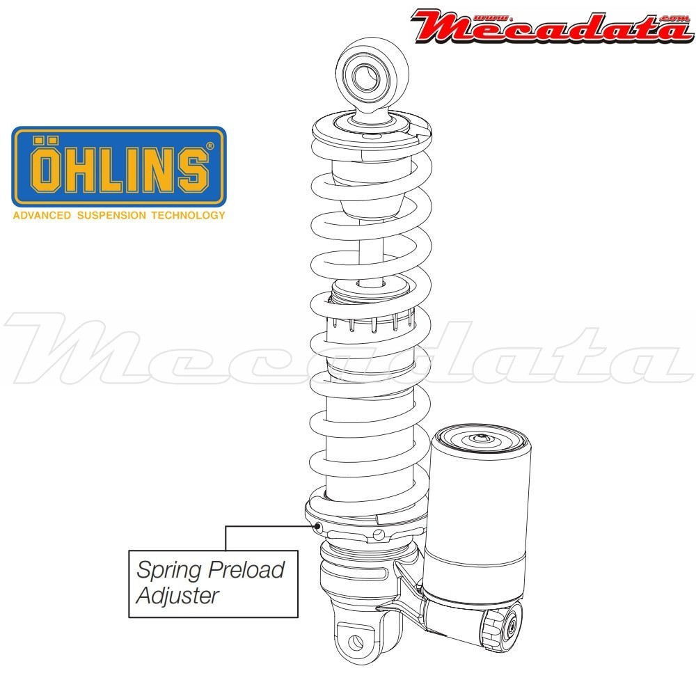 Amortisseur Ohlins ~ HO 947 (S36PC1) 