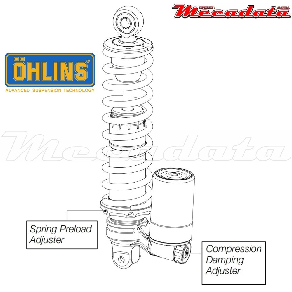 Amortisseur Ohlins ~ YA 928 (S36PC1) 
