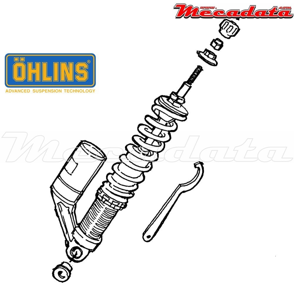 Amortisseur Ohlins ~ BM 842 (S36PR1) 