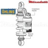 Amortisseur Ohlins ~ HO 424 (S36PR1C1) 