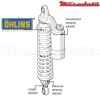 Amortisseur Ohlins ~ HO 239 (S36PR1C1L) 