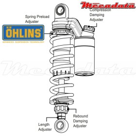 Amortisseur Ohlins ~ KA 965 (S36PR1C1L) 