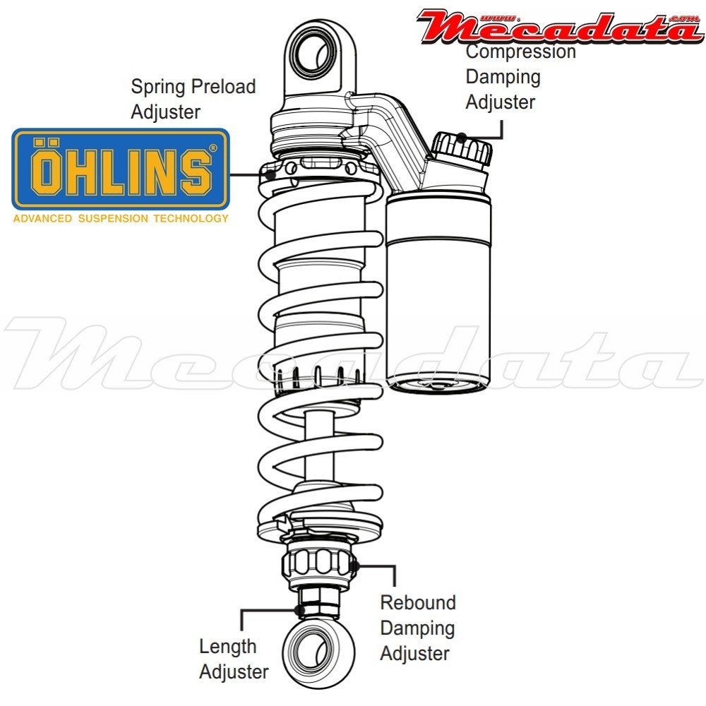 Amortisseur Ohlins ~ KA 965 (S36PR1C1L) 