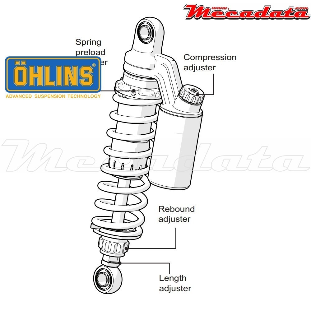 Amortisseur Ohlins ~ HD 764 (S36PR1C1L) 