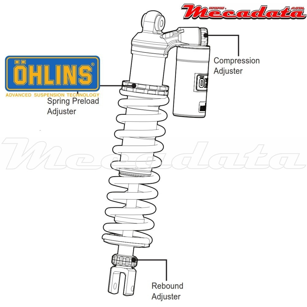 Amortisseur Ohlins ~ KA 427 (S36PR1C1L) 