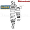 Amortisseur Ohlins ~ YA 357 (S36PR1C1L) 