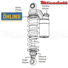 Amortisseur Ohlins ~ TR 964 (S36PR1C1L) 