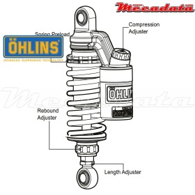 Amortisseur Ohlins ~ IN 524 (S36PR1C1L) 