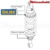 Amortisseur Ohlins ~ HO 045 (S46DR1) 