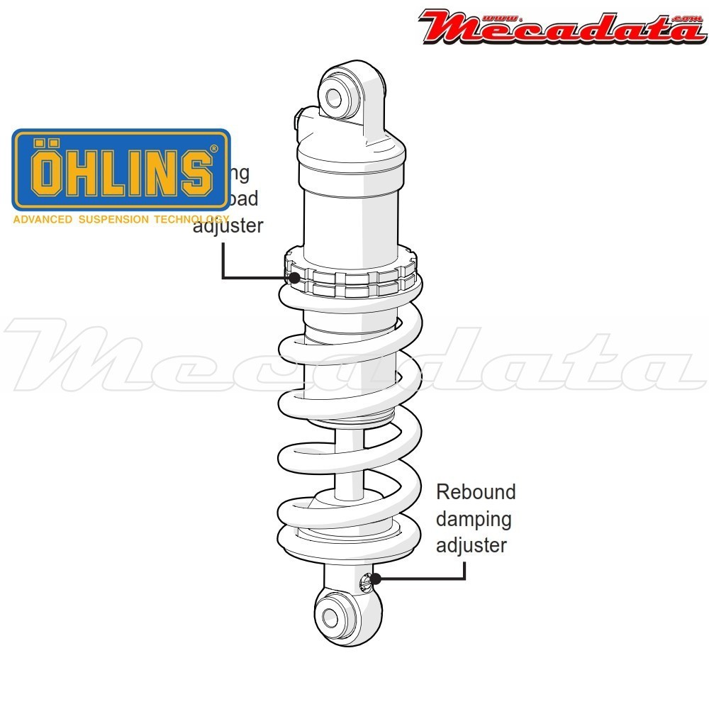 Amortisseur Ohlins ~ KT 301 (S46DR1) 