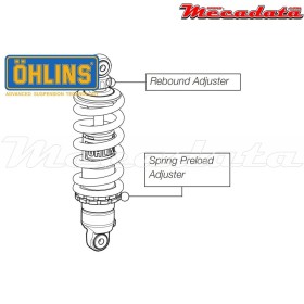 Amortisseur Ohlins ~ DU 737 (S46DR1) 
