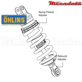 Amortisseur Ohlins ~ DU 505 (S46DR1) 