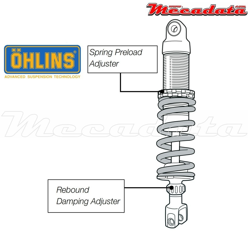 Amortisseur Ohlins ~ KA 009 (S46DR1) 