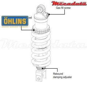 Amortisseur Ohlins ~ KA 046 (S46DR1) 
