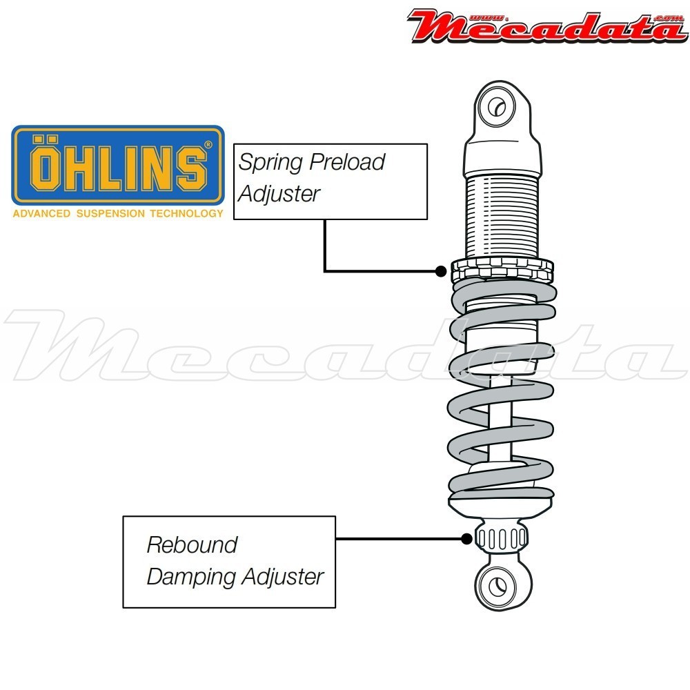 Amortisseur Ohlins ~ YA 009 (S46DR1) 