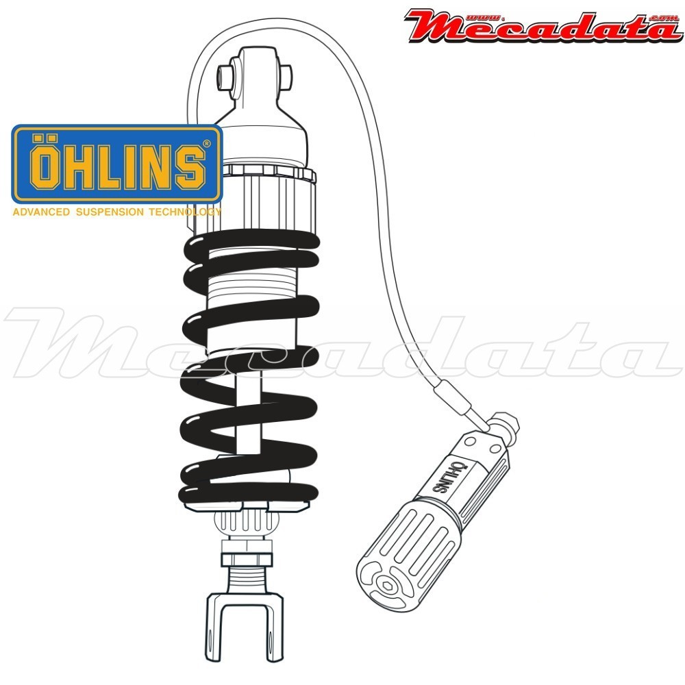 Amortisseur Ohlins ~ KA 762 (S46DR1LS) 