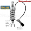 Amortisseur Ohlins ~ BM 635 (S46DR1LS) 