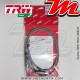 Durites de frein ~ Honda CBR 1000 F (SC24) 1989-1992 ~ TRW-Lucas MCH 153 V2 - Avant 