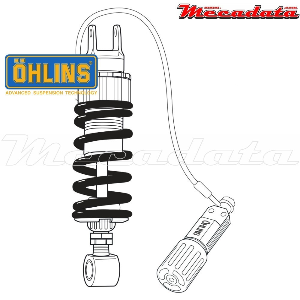 Amortisseur Ohlins ~ YA 714 (S46DR1LS) 