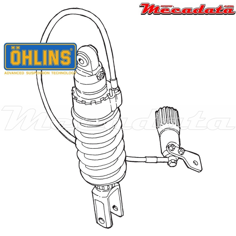 Amortisseur Ohlins ~ SU 853 (S46DR1S) 