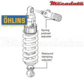 Amortisseur Ohlins ~ BM 511 (S46DR1S) 