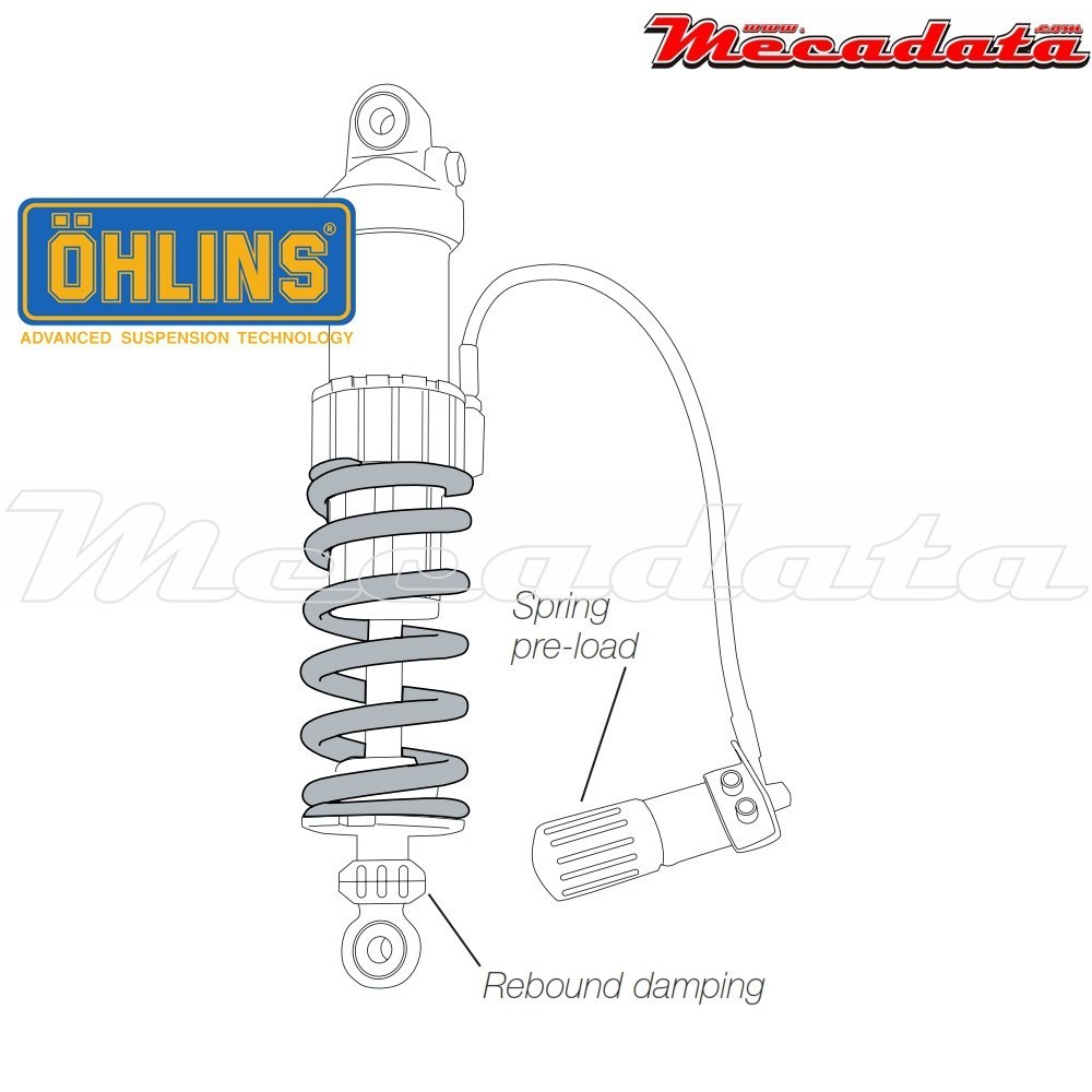 Amortisseur Ohlins ~ BM 539 (S46DR1S) 
