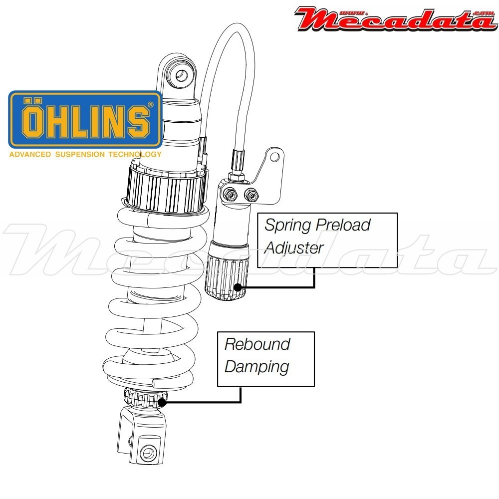 Amortisseur Ohlins ~ BM 909 (S46DR1S) 