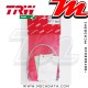 Durite de frein ~ Kawasaki ZX-6R 636 Ninja (ZX636B) 2003-2004 ~ TRW-Lucas MCH 388 H1 - Arrière 