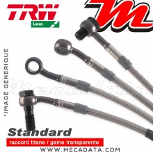 Durites de frein ~ Kawasaki ZR 750 Zephyr (ZR750D) 1996-1998 ~ TRW-Lucas MCH 359 V3 - Avant 