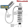Amortisseur Ohlins ~ SU 635 (S46HR1C1) 