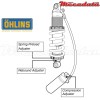 Amortisseur Ohlins ~ HO 107 (S46HR1C1) 