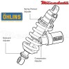 Amortisseur Ohlins ~ DU 432 (S46HR1C1) 