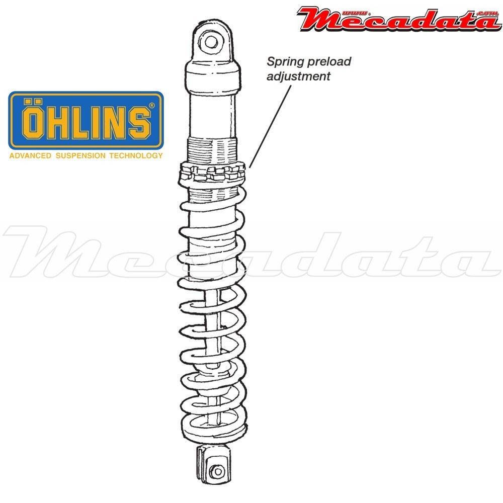 Amortisseur Ohlins ~ YA 2082 (S46HR1C1L) 