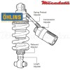 Amortisseur Ohlins ~ YA 967 (S46HR1C1L) 