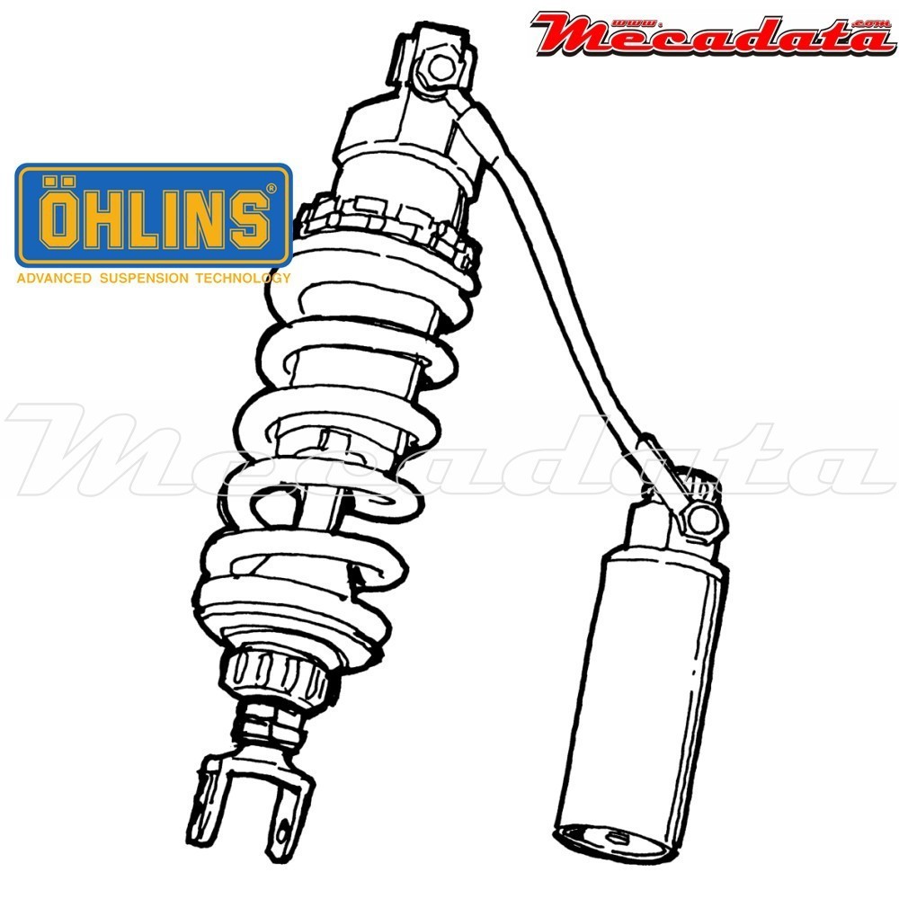 Amortisseur Ohlins ~ SU 852 (S46HR1C1L) 