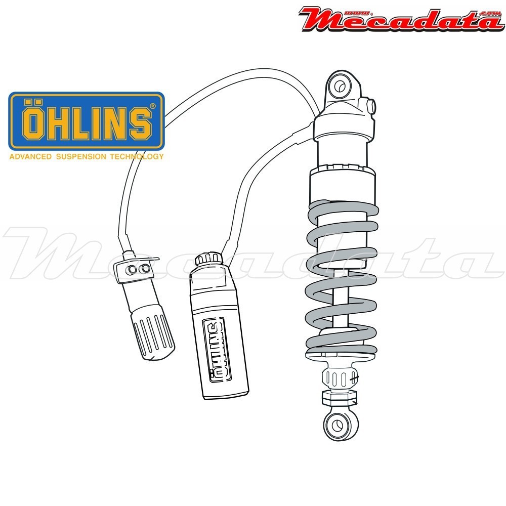 Amortisseur Ohlins ~ HO 605 (S46HR1C1LS) 