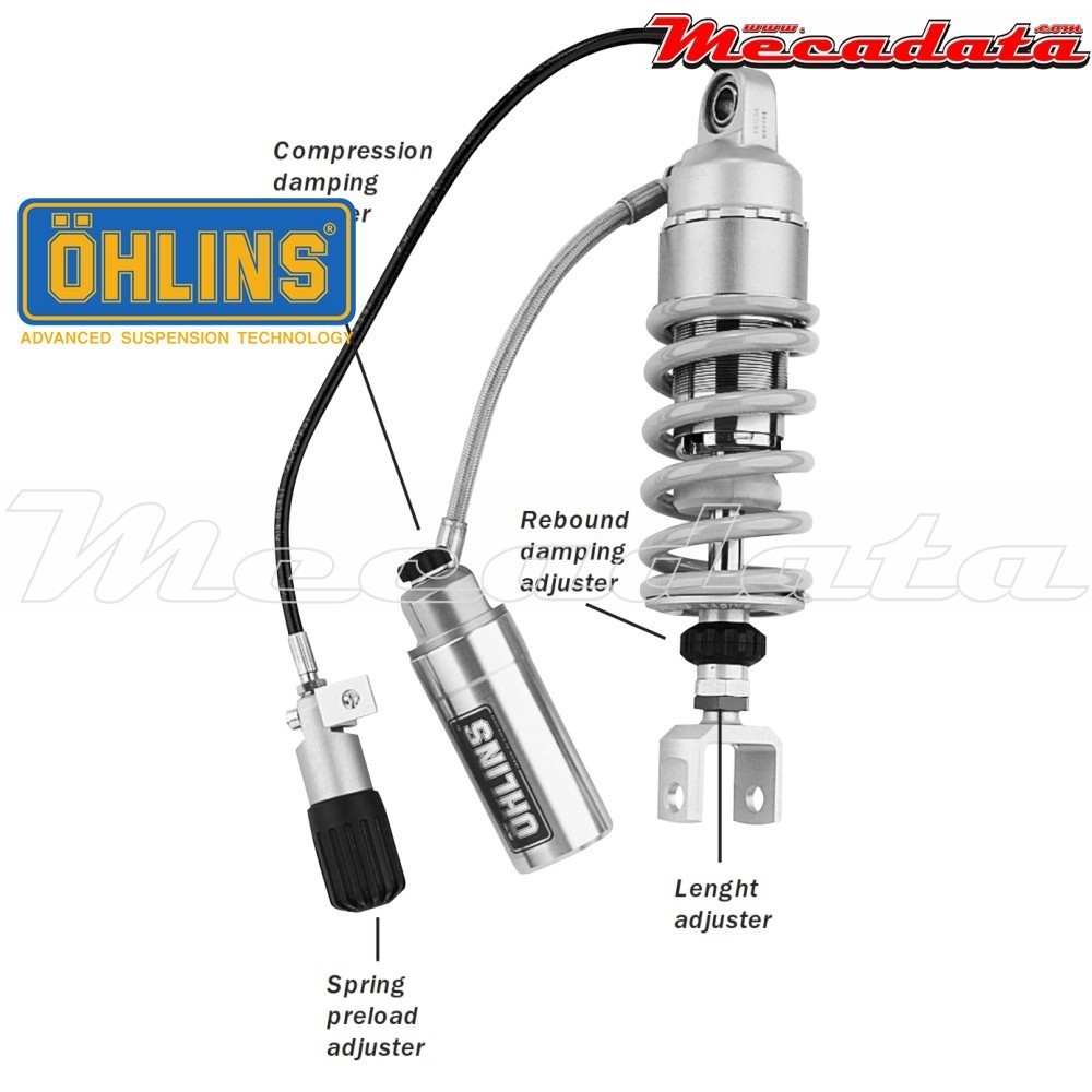 Amortisseur Ohlins ~ TR 201 (S46HR1C1LS) 