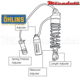 Amortisseur Ohlins ~ SU 103 (S46HR1C1S) 