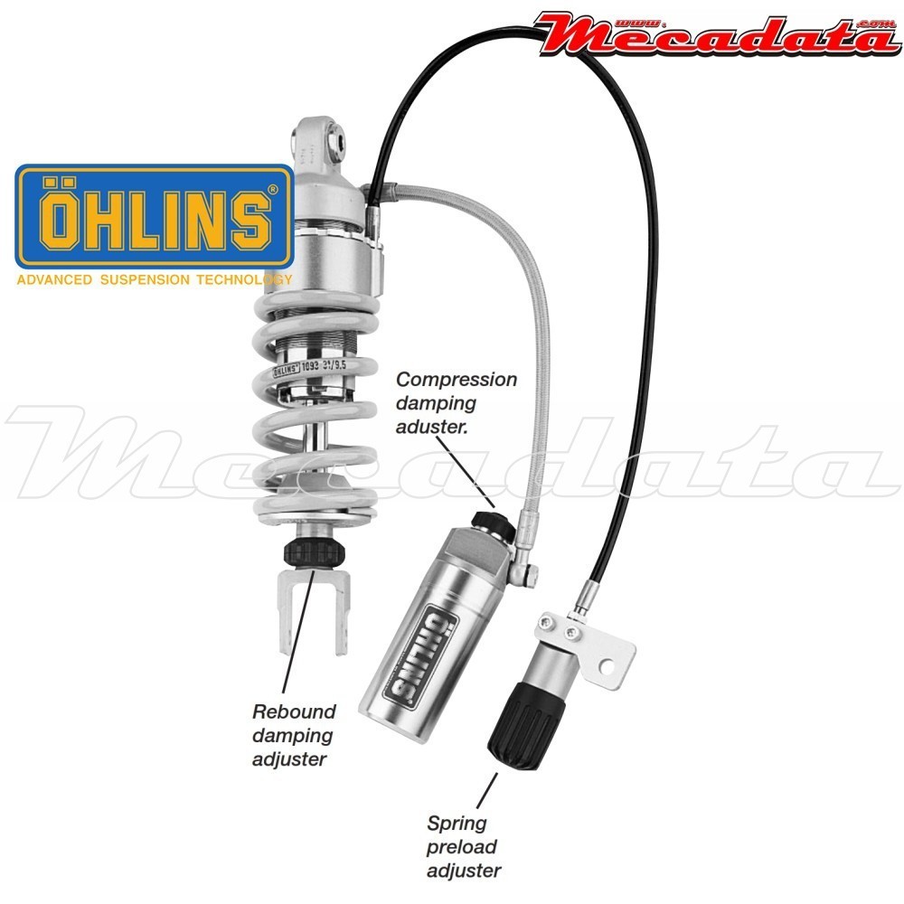 Amortisseur Ohlins ~ HO 518 (S46HR1C1S) 